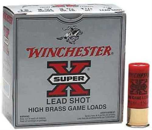 12 Gauge 25 Rounds Ammunition Winchester 2 3/4" 1 1/4 oz Lead #8